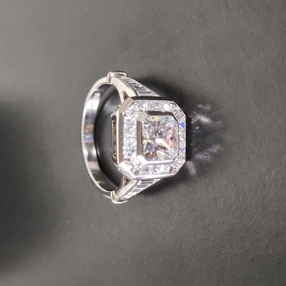 Absolute™ Cubic Zirconia/Sterling Silver Ring - Picture 7 of 12